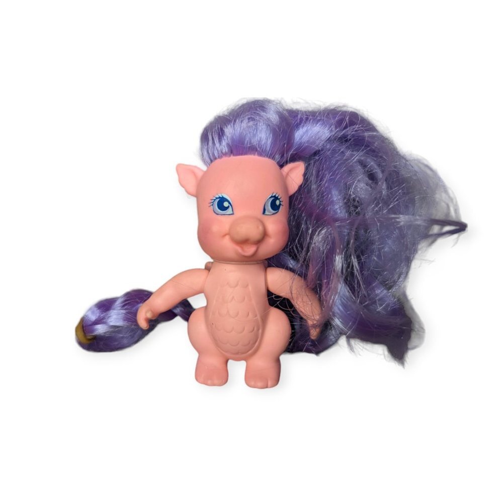Vintage Lady Lovely Locks Doll Sweetcurl Enchanted Island Baby Dragon